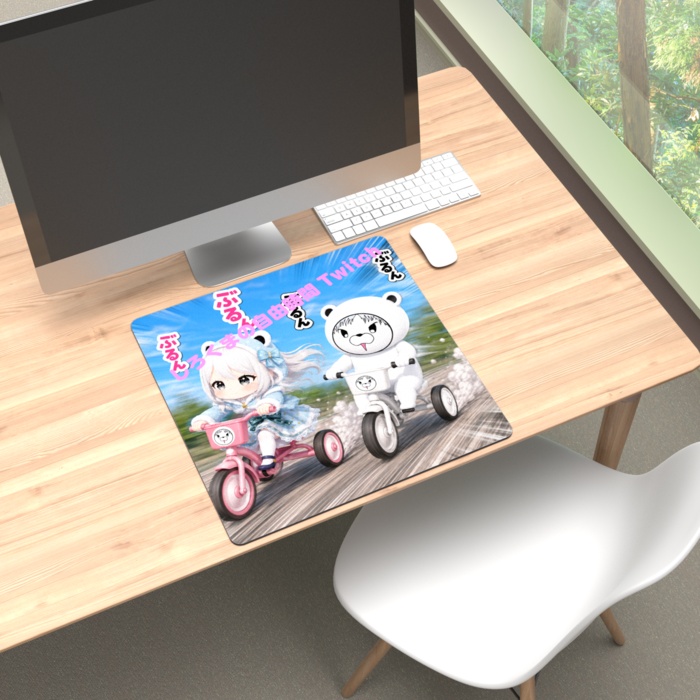 しろくまの自由時間　プレイマット