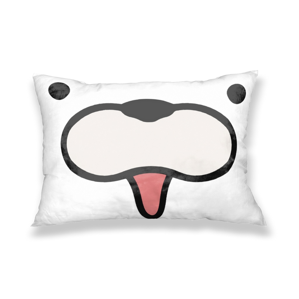 シロクマの自由時間　セカンド枕カバー