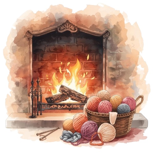 アンティークな秋の物語 水彩画クリップアート集 全15種セット