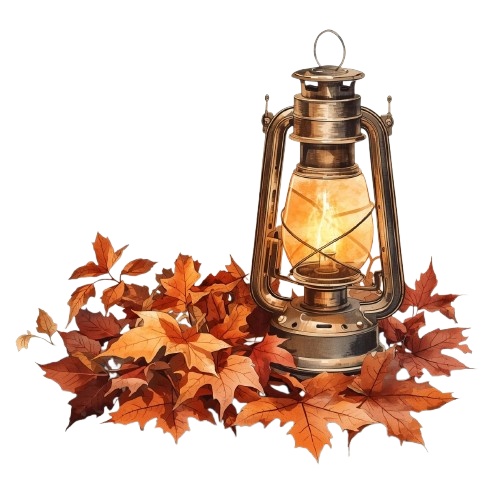 アンティークな秋の物語 水彩画クリップアート集 全15種セット