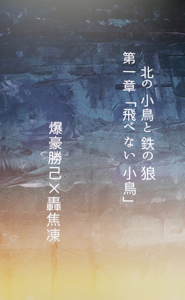 北の小鳥と鉄の狼 第一章「飛べない小鳥」