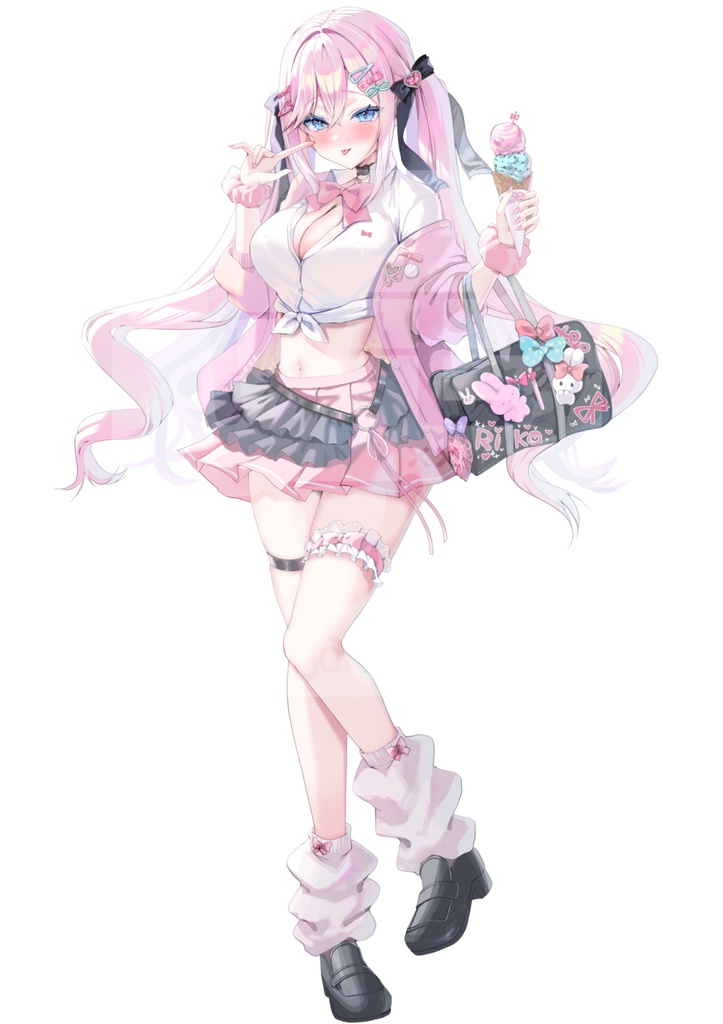 りこちゃん平成令和ギャルビッグアクリルスタンド