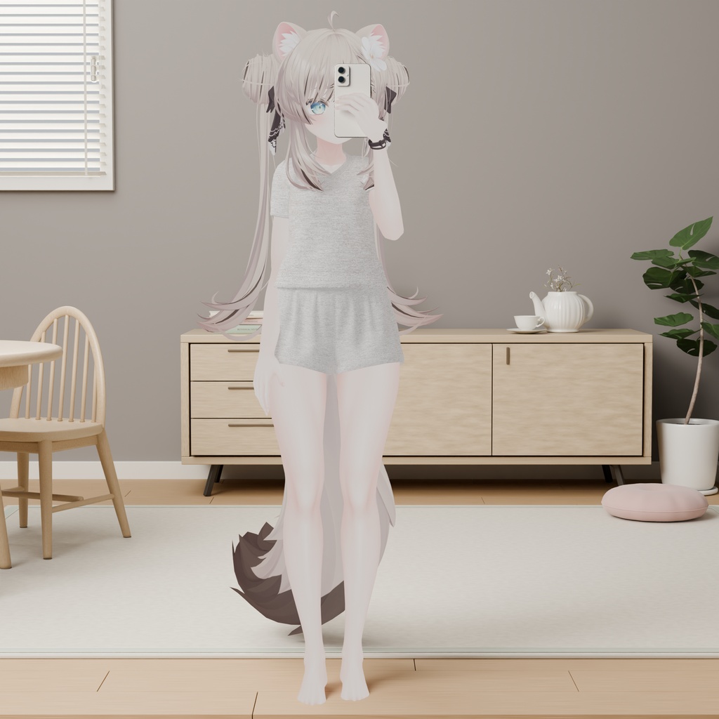 【無料】VネックTシャツ+ショートパンツ【マヌカ対応】