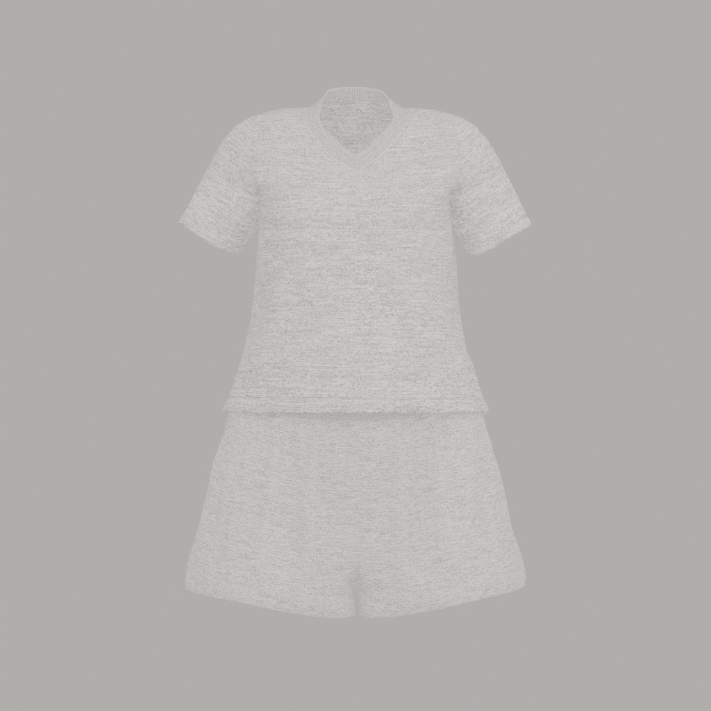 【無料】VネックTシャツ+ショートパンツ【マヌカ対応】