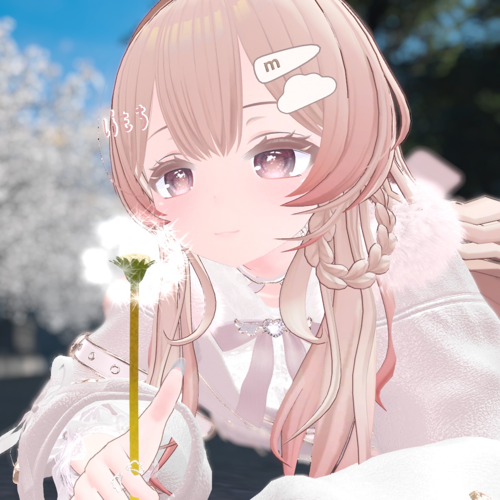 SHIRATAMA-しらたま-accessory set☁アップロード方法テキスト付