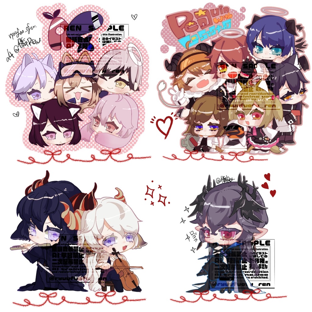 アクリルキーホルダー(アークナイツ)