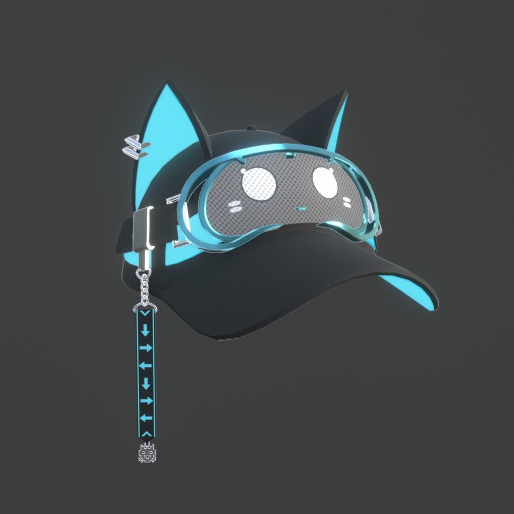 (非官方 - 免費 3D obj)　帽咪@MeowMi_TeRaz　from 子午計畫@MeridianPRJ_tw