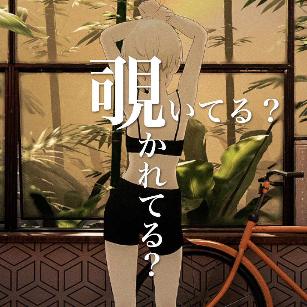 【無料】VRChat写真集『視線』/ VRChat photoalbum "Shisen"