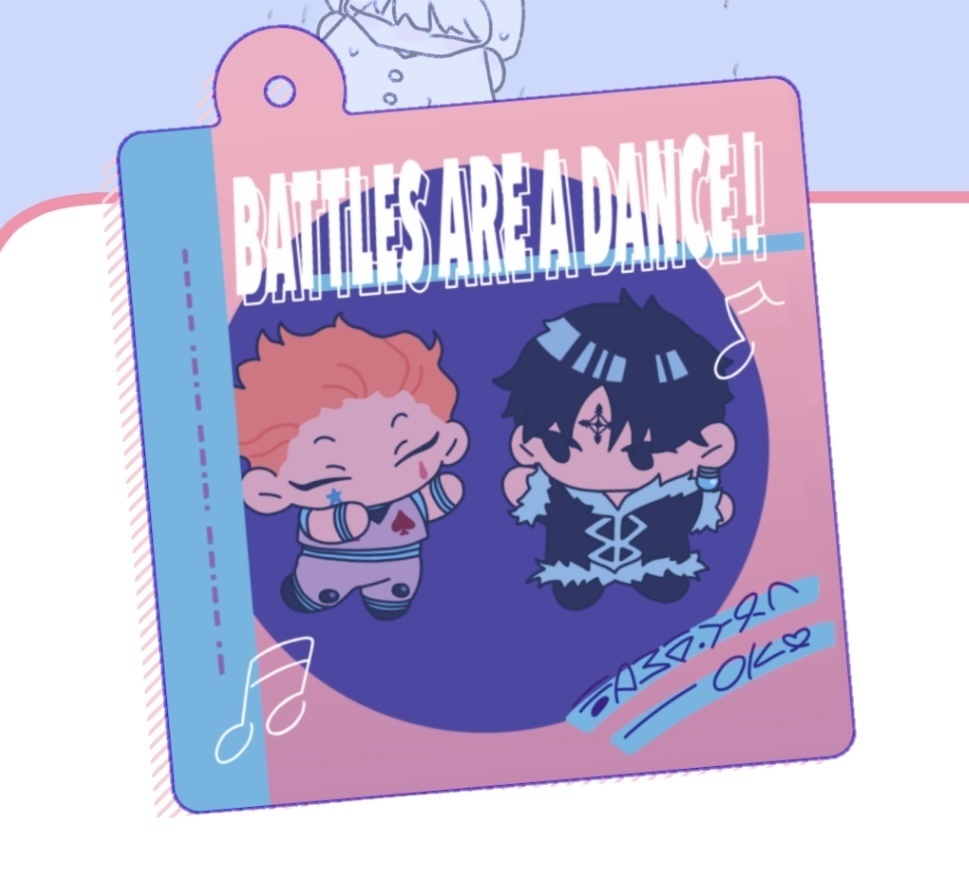 ヒソカ×クロロ CDアクリルキーホルダー