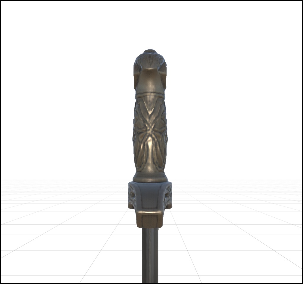 【VRChat想定】ファンタジーショートソード / Fantasy Short Sword