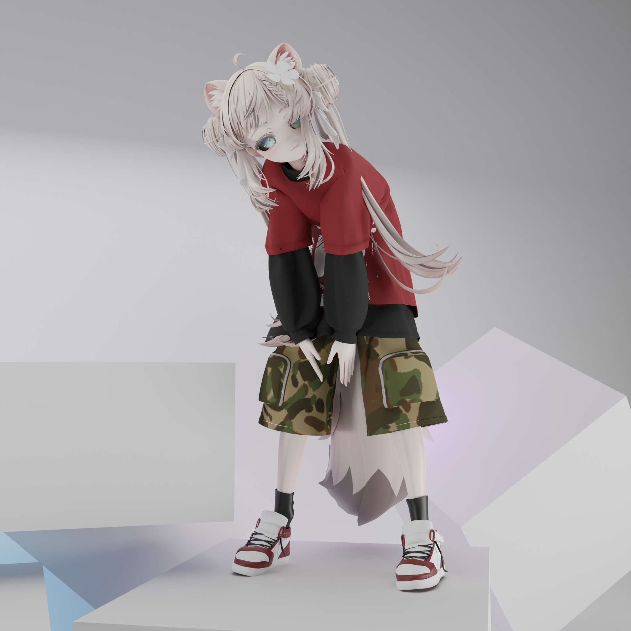 [VRCHAT] Oversize outfit 3D for #Minase3D / #Manuka3D / #Shinra3D / # ...