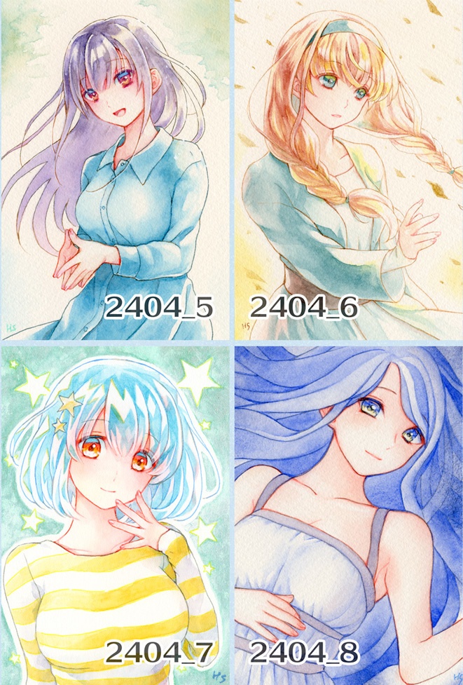 ハガキサイズ原画(2404)