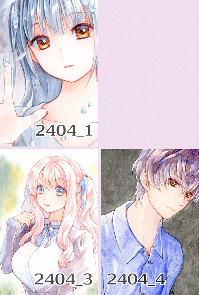 ハガキサイズ原画(2404)