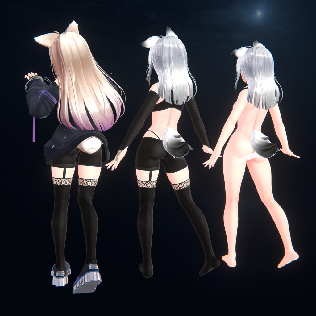 オリジナル3Dモデル「モフィラ・Mophira」