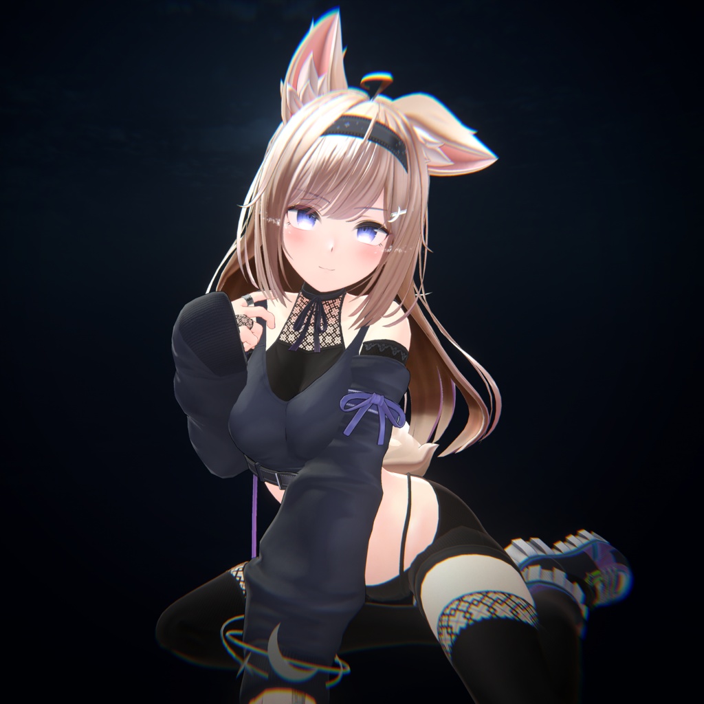 オリジナル3Dモデル「モフィラ・Mophira」