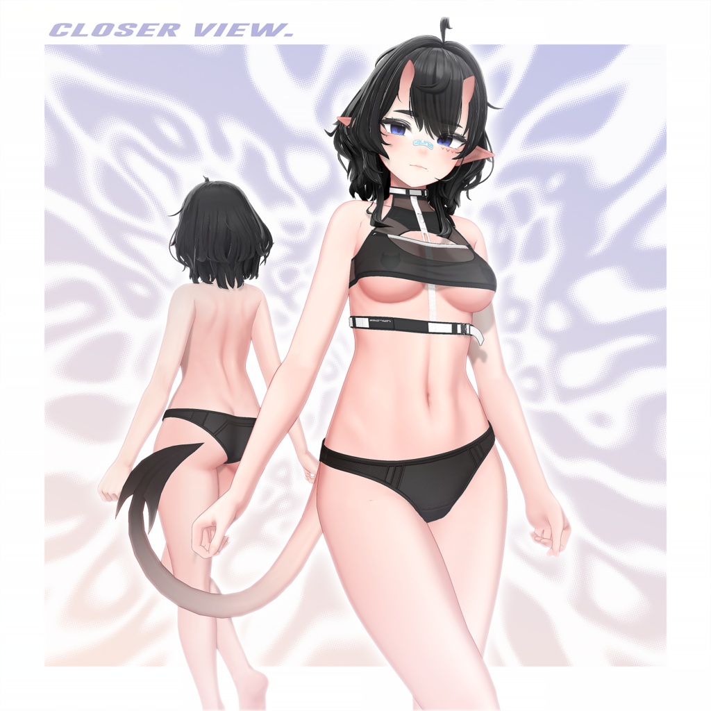 オリジナル3Dモデル「ウルキ・Uruki」