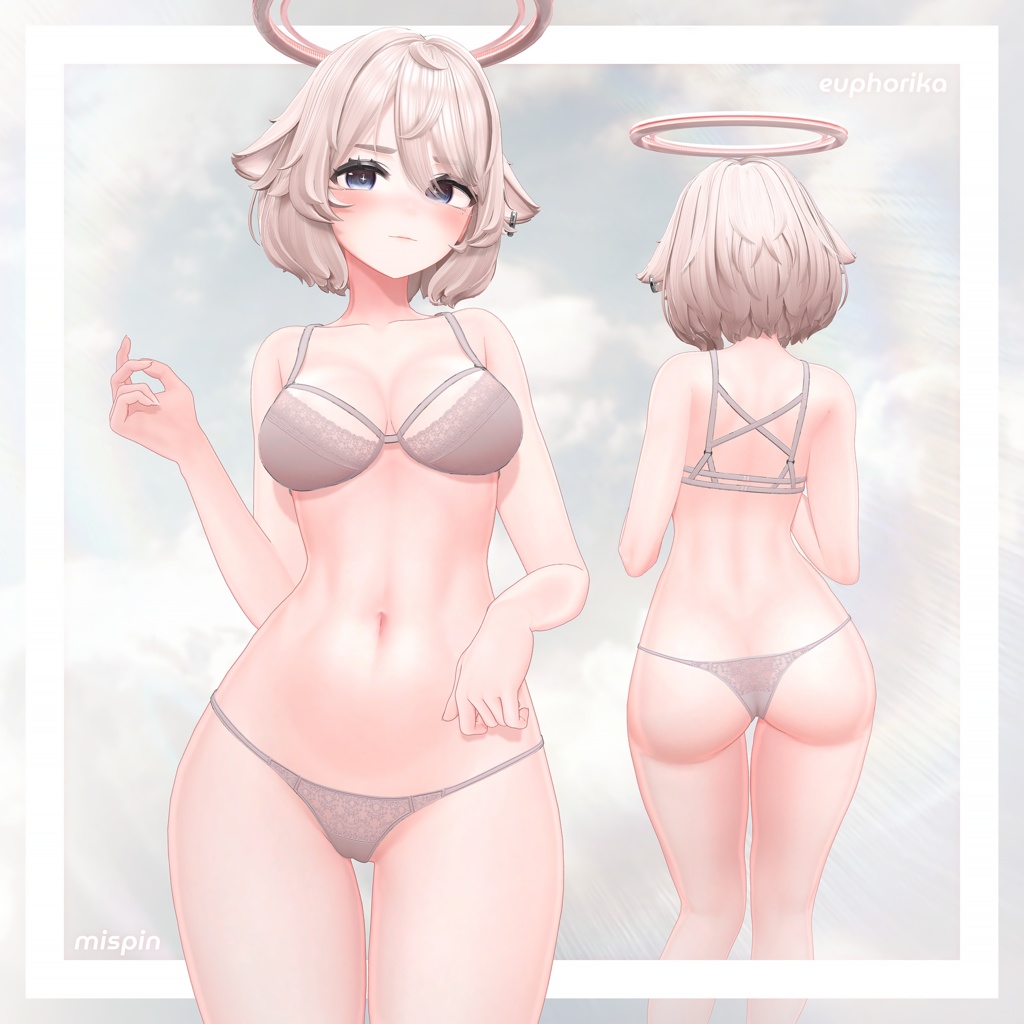 オリジナル3Dモデル「ユーフォリカ・Euphorika」