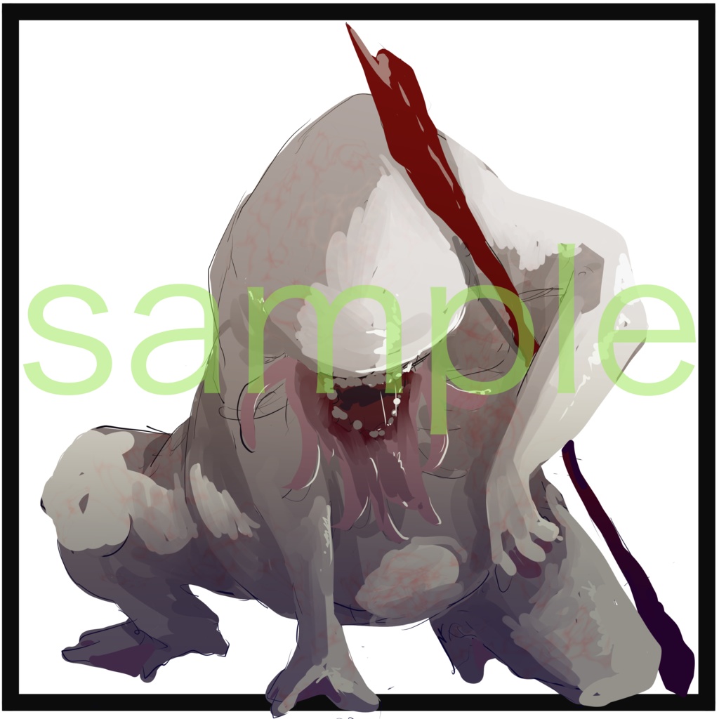 クトゥルフ神話TRPG 神話生物立ち絵素材 〜ムーンビースト〜