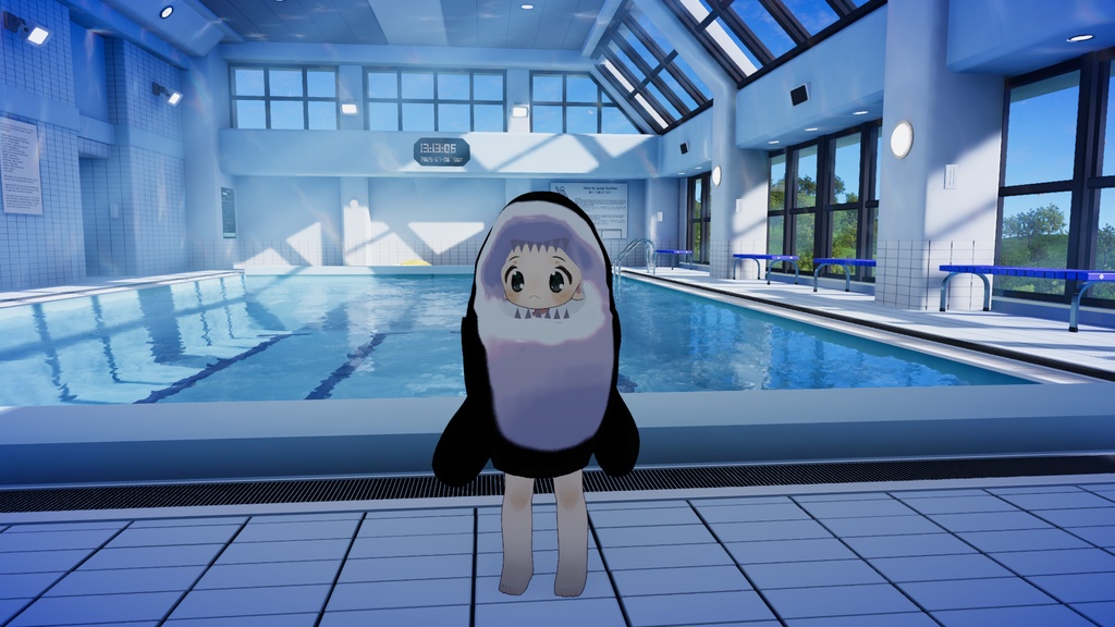 まめふれんず用 しゃち 着ぐるみ