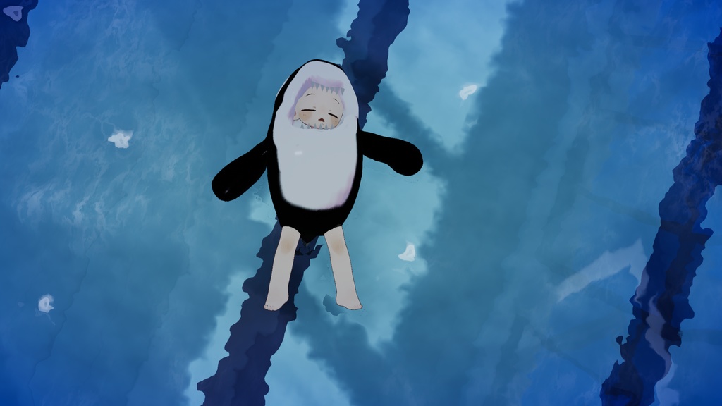 まめふれんず用　しゃち　着ぐるみ