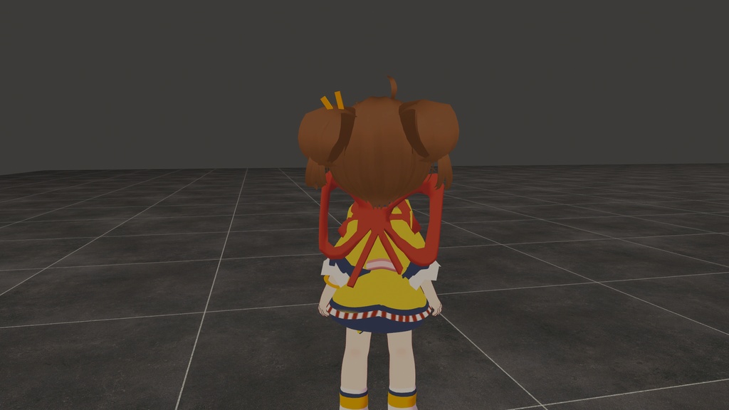 まめふれんず、えも研対応 月見食べる子 衣装