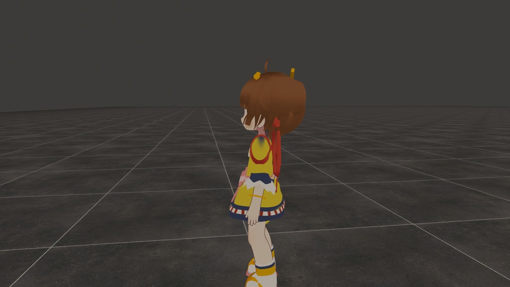 まめふれんず、えも研対応 月見食べる子 衣装