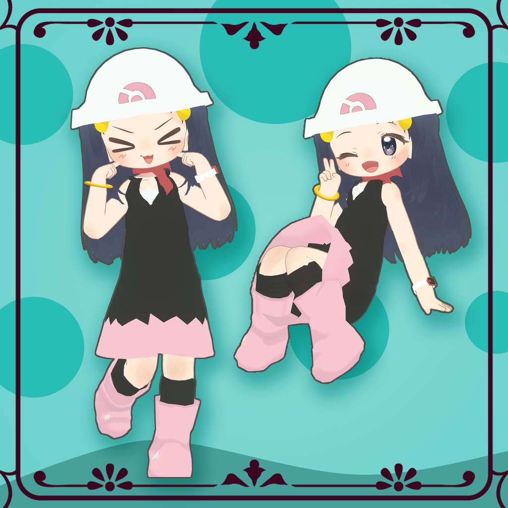 まめふれんず、えも研用 ダイヤモンドとパールの光ちゃん