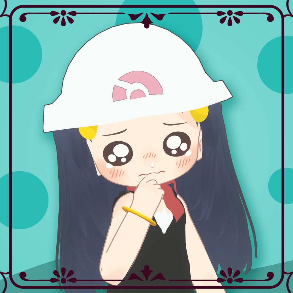 まめふれんず、えも研用 ダイヤモンドとパールの光ちゃん