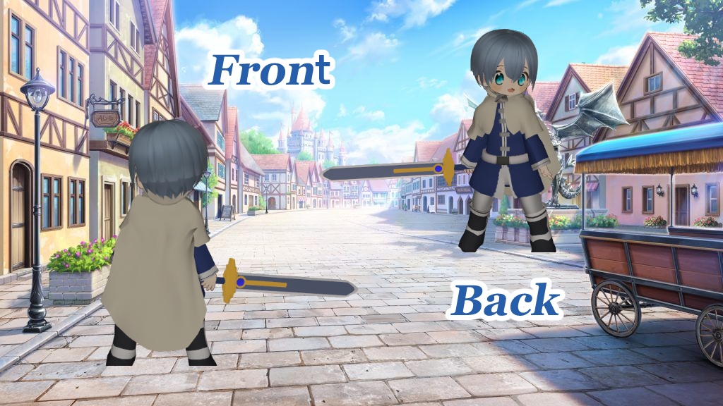 まめふれんず えも研対応 勇者の一行の剣士