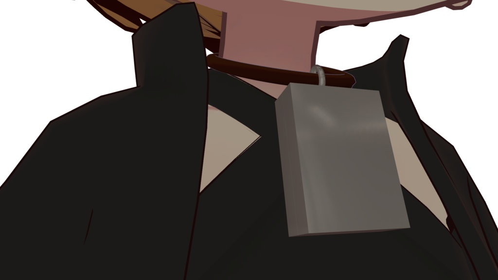 簡易無領空処のペンダント