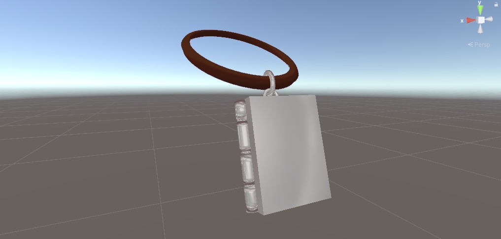 簡易無領空処のペンダント