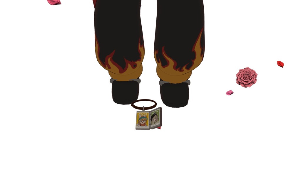 簡易無領空処のペンダント