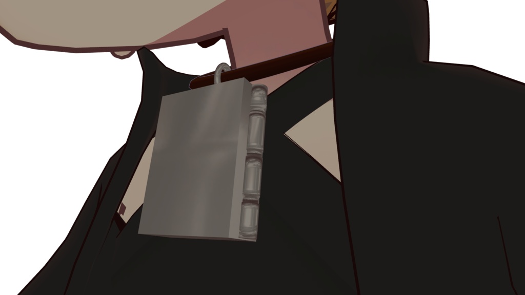 簡易無領空処のペンダント