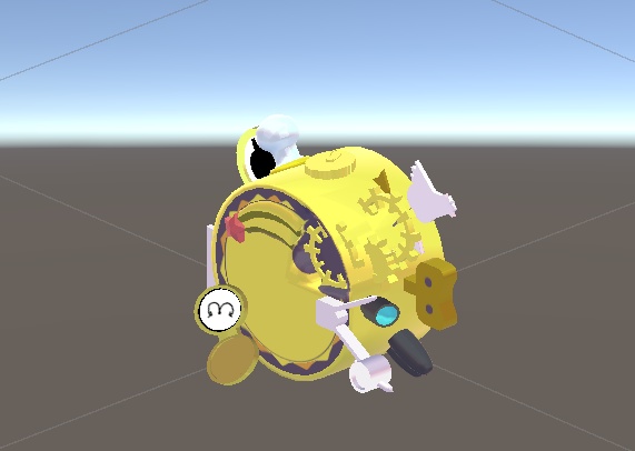 ギャラクティックな被り物