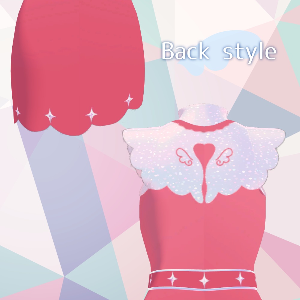 【NC's Cloth専用】Twinkly☆Angel【テクスチャ・マテリアル】