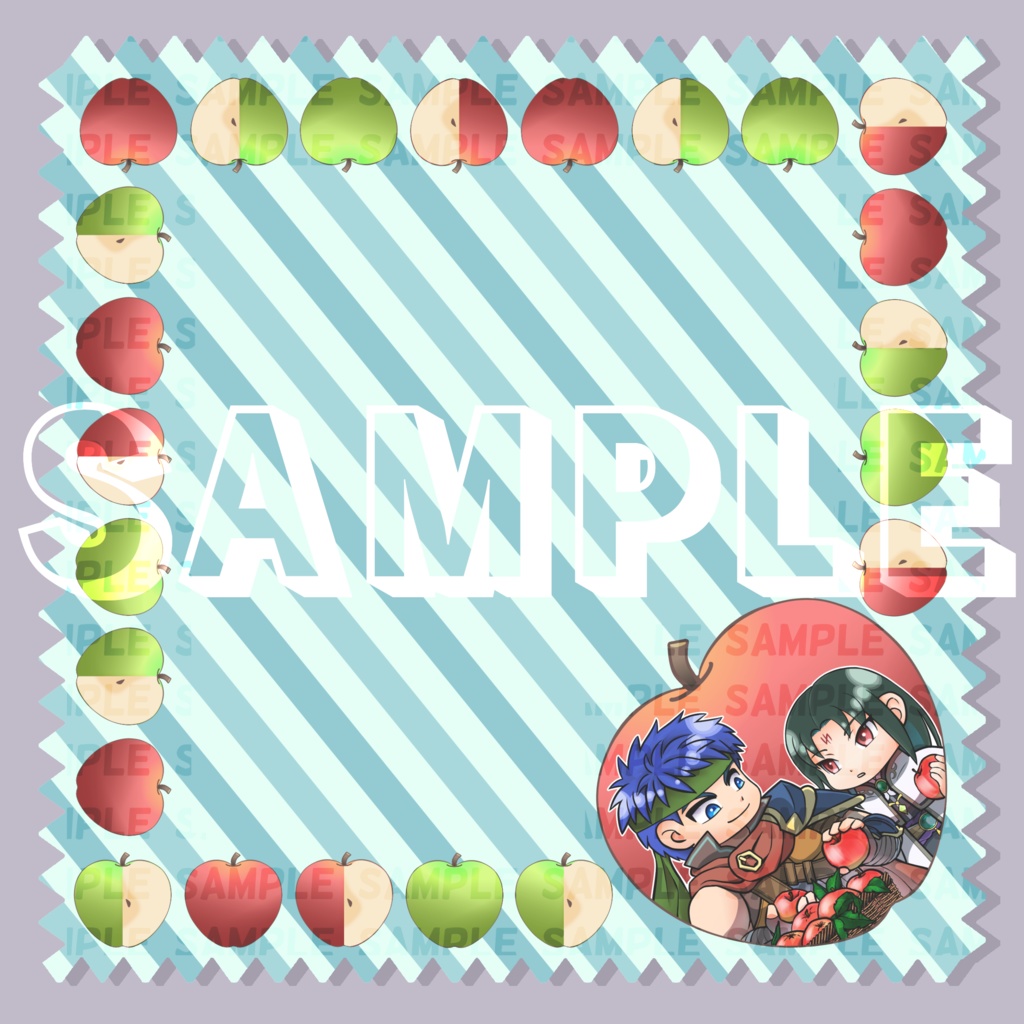 りんごメガネ拭き