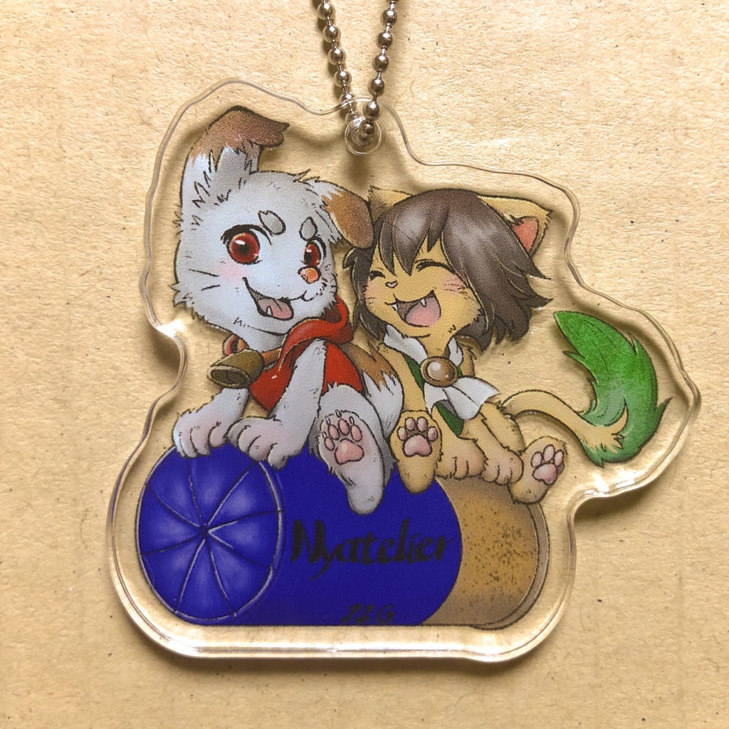 猪狩わん＆ニャー　アクリルキーホルダー
