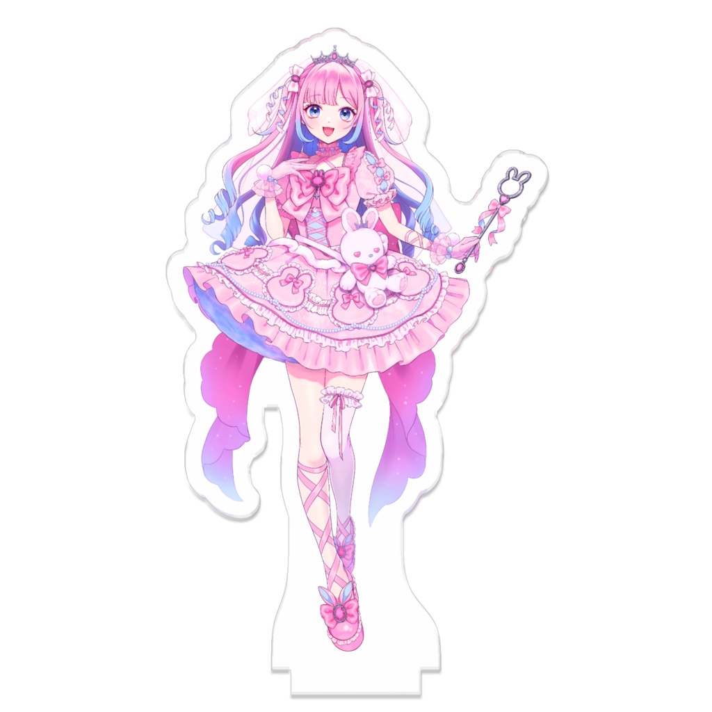 繋がるアクリルスタンドロリータ衣装