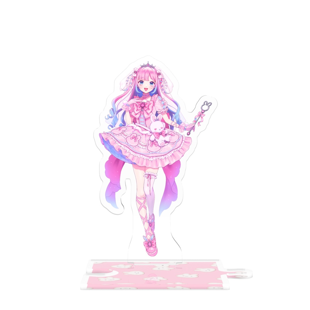 繋がるアクリルスタンドロリータ衣装