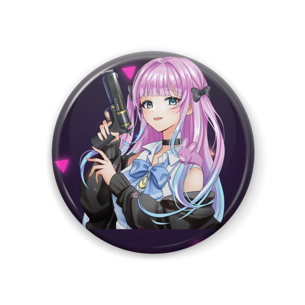 撃ち抜いちゃうぞ缶バッジ