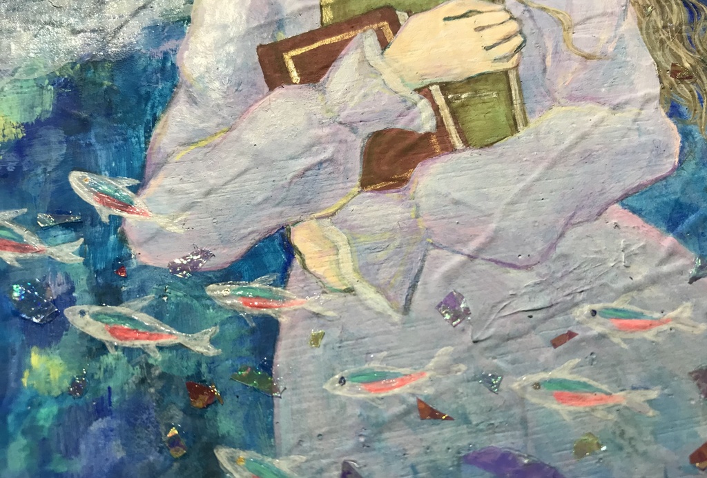 「導かれて」原画