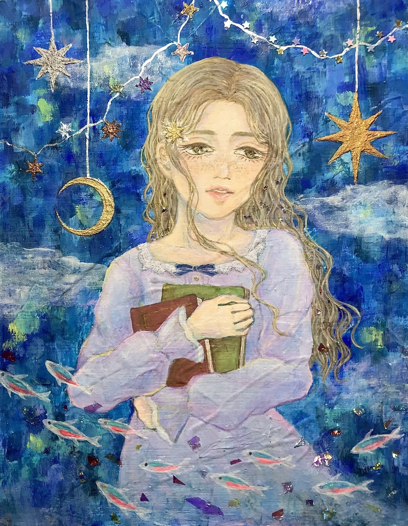 「導かれて」原画