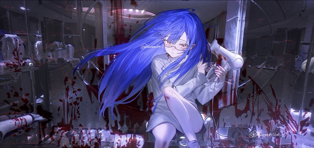 フルカラーイラスト本「ブルー・サイド」