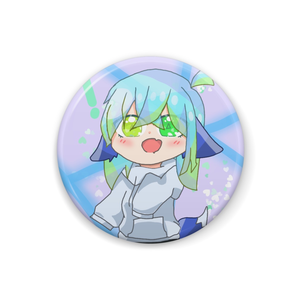 雷雪みとんの缶バッジ!
