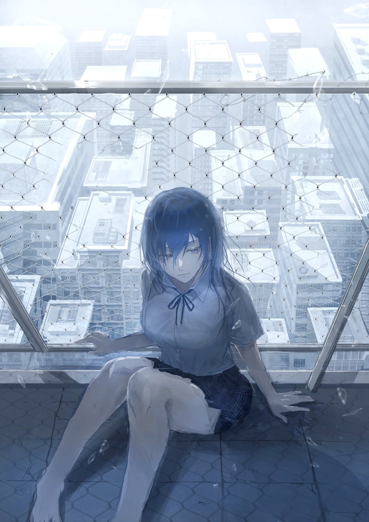 オリジナルキャラクター イラストパネル 2点セット