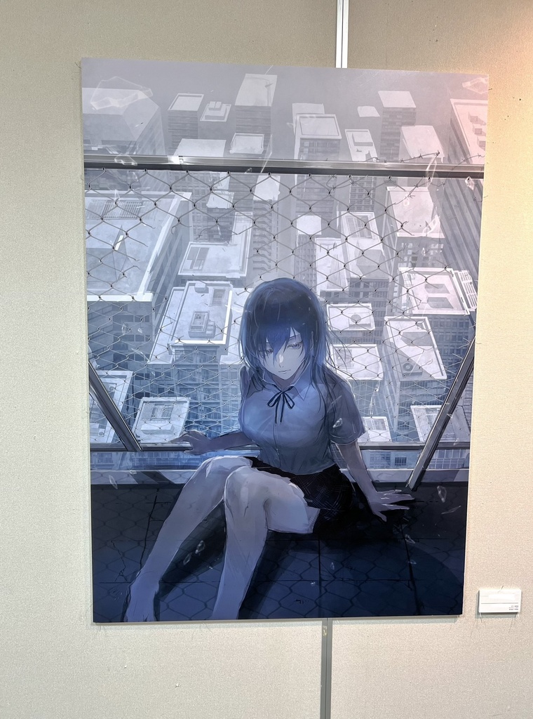 オリジナルキャラクター イラストパネル 2点セット