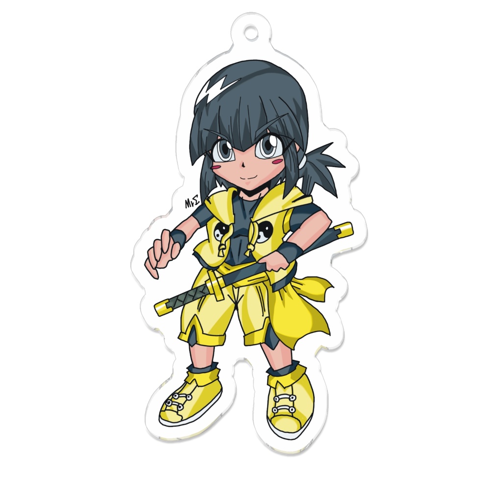 ちびシンゲツくんアクキー