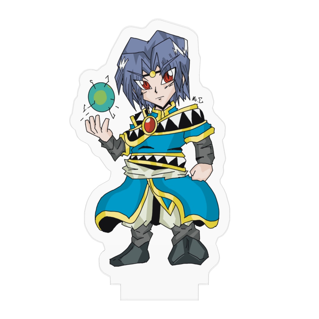 シアンくんアクリルフィギュア