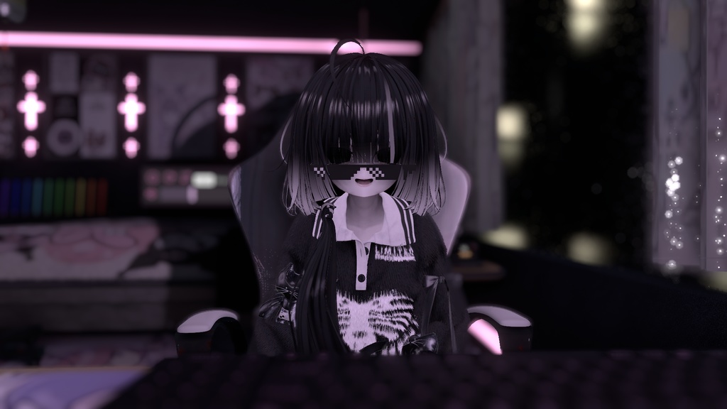 旧Audiolink対応8bit sunglasses_Lawdamassy式