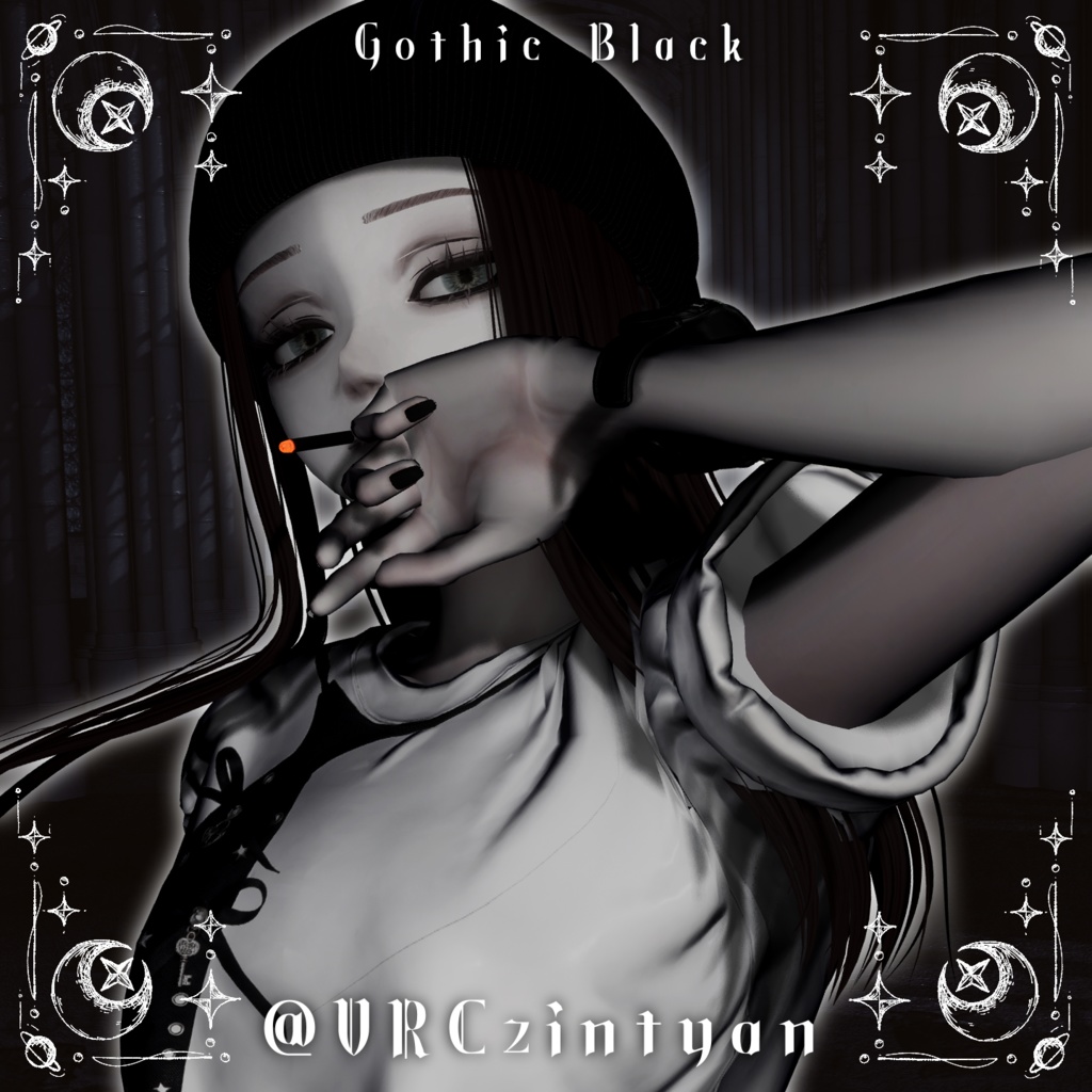 【リメイク&GWセール】なんでも白リム&黒リム ゴシック化プリセット【V2.Remake】